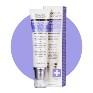 Advanced Clinicals – Complete 5 in 1 Eye Serum Multi-Correction – 59ml