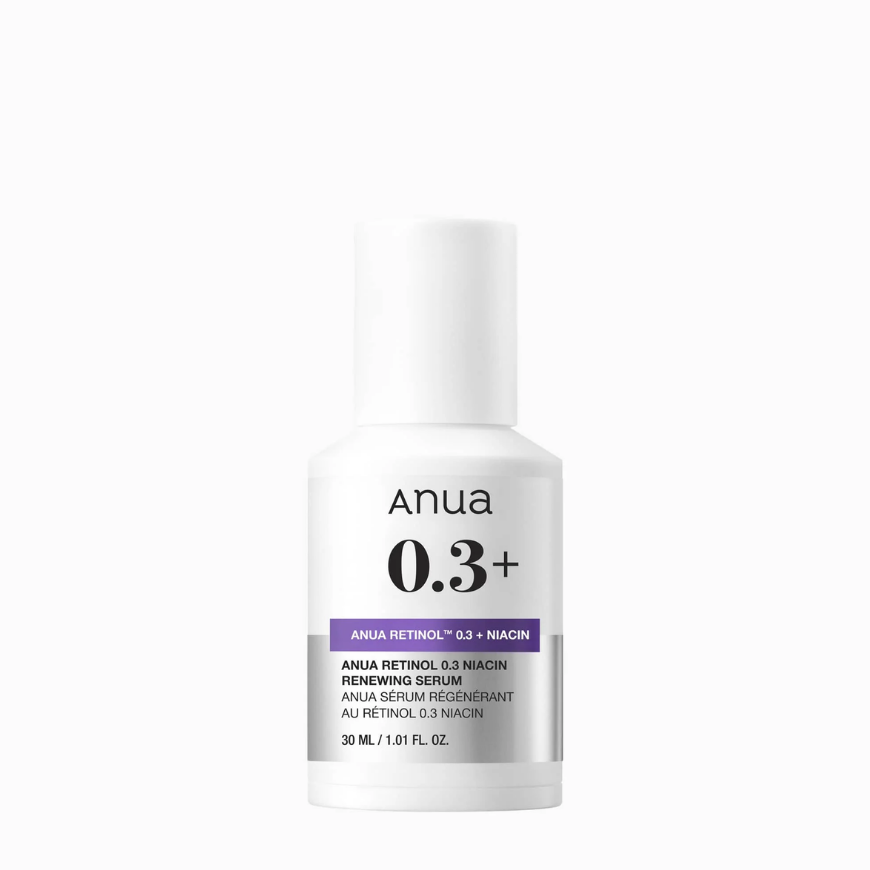 Anua – Nano Retinol 0.3% + Niacin Renewing Serum 30ml