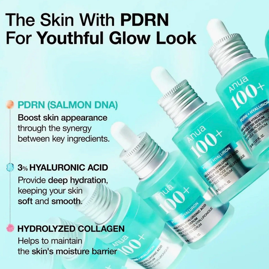 ANUA – PDRN Hyaluronic Acid Capsule 100 Serum – 30ML