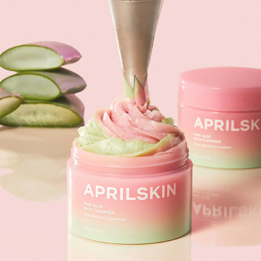 APRILSKIN – Pink Aloe Pack Cleanser – 120g