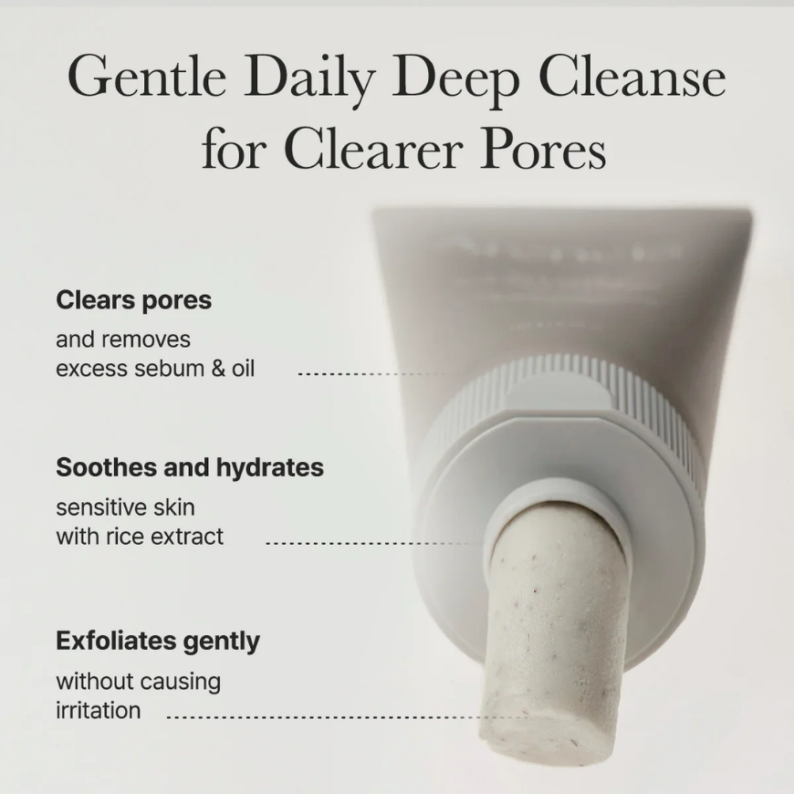ARENCIA – Rice + LHA Pore Control Rice Cake Cleanser – 150G
