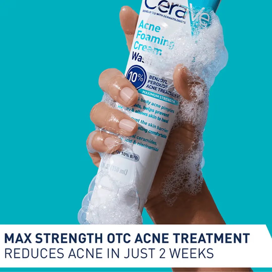 CeraVe – Acne Foaming Cream Cleanser – 150ml