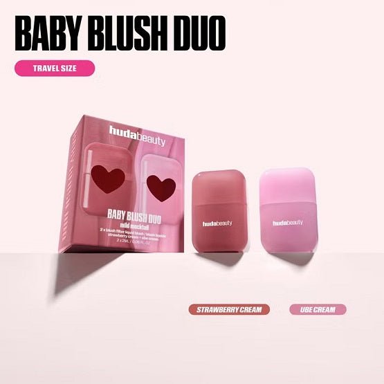HUDA BEAUTY – Baby Blush Duo – Mild Mocktail