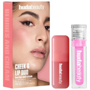 HUDA BEAUTY – Berries and Cream Cheek and Lip Duo