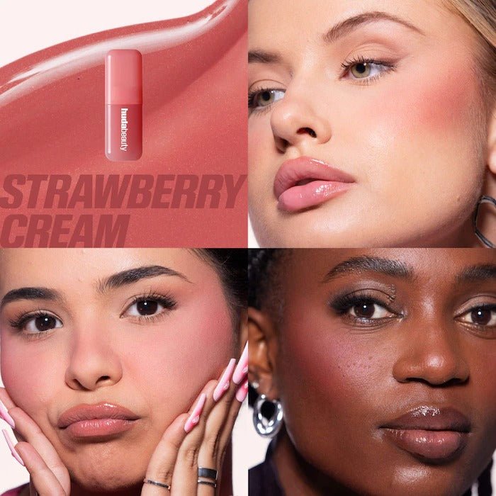 HUDA BEAUTY – Berries and Cream Cheek and Lip Duo