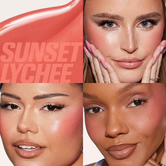 HUDA BEAUTY – Blush Filter Soft Glow Liquid Blush – Sunset Lychee