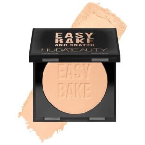 HUDA BEAUTY – Easy Bake and Snatch Pressed Brightening and Setting Powder – Peach Pie