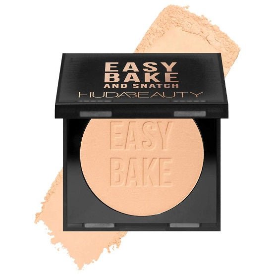 HUDA BEAUTY – Easy Bake and Snatch Pressed Brightening and Setting Powder – Peach Pie
