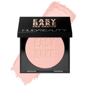 HUDA BEAUTY – Easy Bake and Snatch Pressed Talc-Free Brightening and Setting Powder – Cherry Blossom