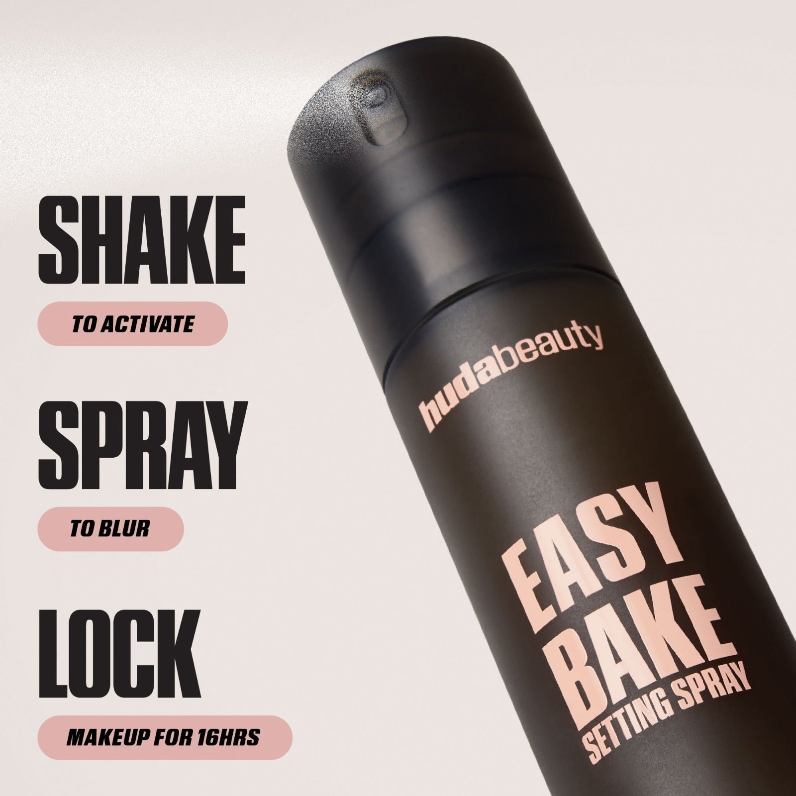 HUDA BEAUTY – Easy Bake Blurring Setting Spray with 16-Hour Wear – 100ML