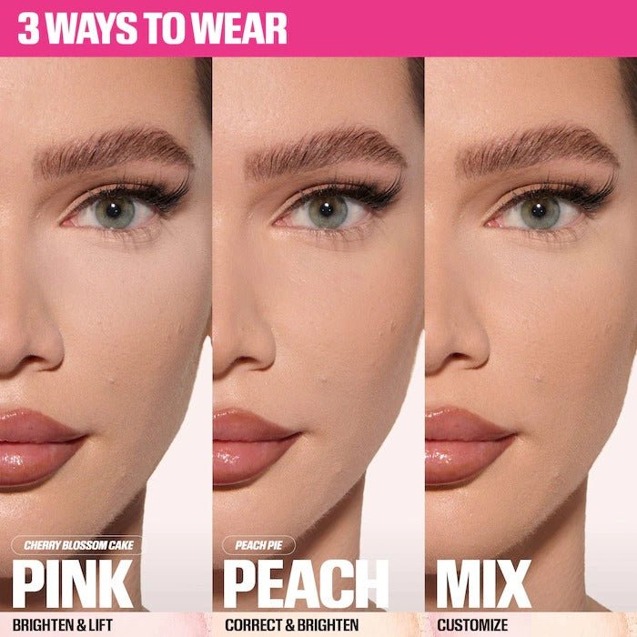 HUDA BEAUTY – Easy Bake Loose Powder Brightening + Correcting Duo – Cherry Peach