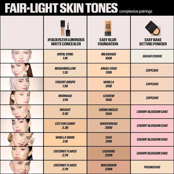 HUDA BEAUTY – Easy Blur Natural Airbrush Foundation – Angel Food