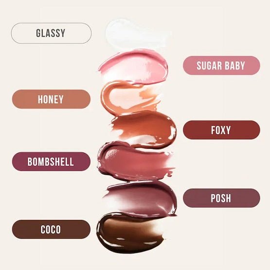 HUDA BEAUTY – Faux Filler Shiny Non-Sticky Lip Gloss – Foxy