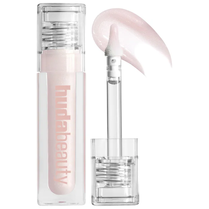 HUDA BEAUTY – Faux Filler Shiny Non-Sticky Lip Gloss – She Glitzy