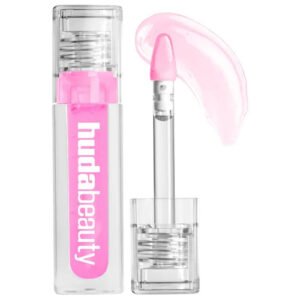 HUDA BEAUTY – Faux Filler Ultra-Hydrating Tinted Jelly Lip Oil – Juicy Goji