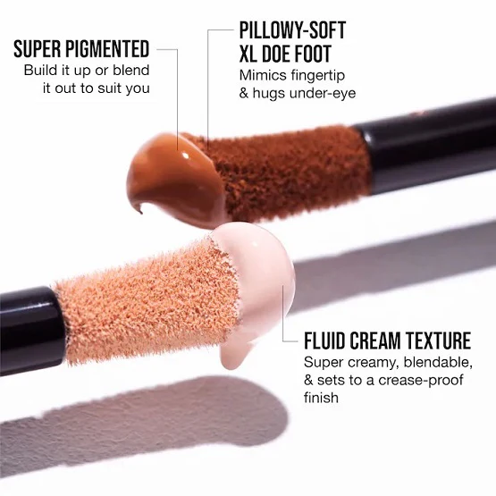 HUDA BEAUTY – FauxFilter Luminous Matte Buildable Coverage Concealer – Yogurt Drops 1.5 Beige