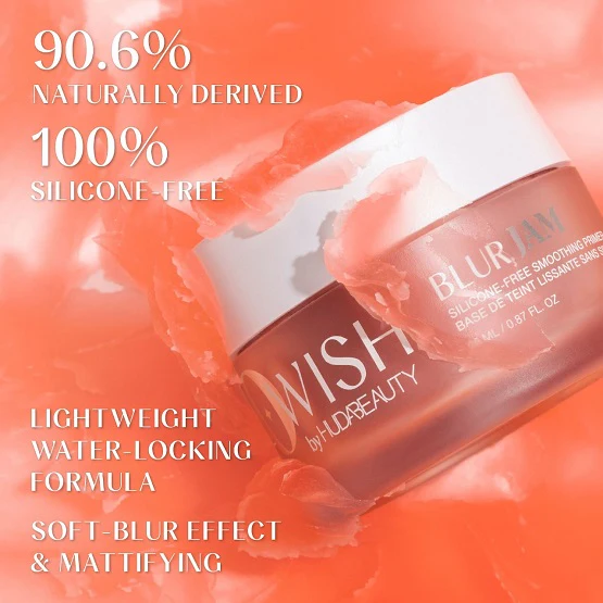 Huda Beauty Glowish Blur Jam Silicone-Free Smoothing Primer