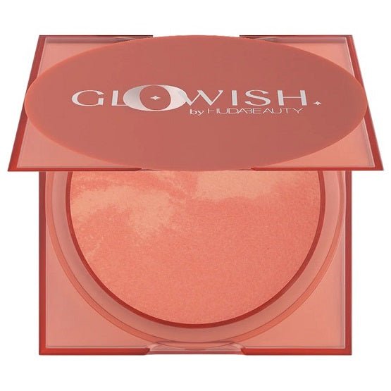 HUDA BEAUTY GloWish Cheeky Vegan Blush Powder – Healthy Peach
