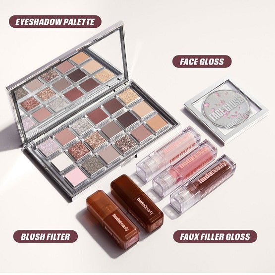 HUDA BEAUTY – Icy Nude PH Face Gloss – Frostbite