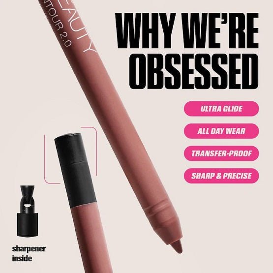 HUDA BEAUTY – Juicy Bombshell Lip Gloss + Liner Set