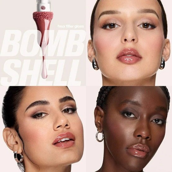 HUDA BEAUTY – Juicy Bombshell Lip Gloss + Liner Set