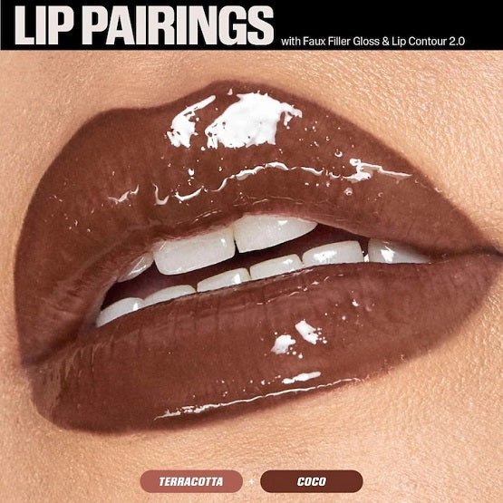 HUDA BEAUTY – Juicy Coco Lip Gloss + Liner Set