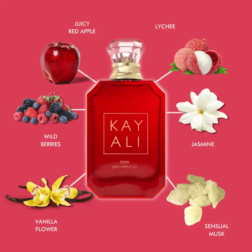 HUDA BEAUTY – Kayali Eden Juice Apple 01 Eau de Parfum – 10ml