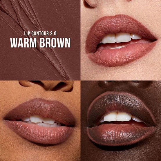 HUDA BEAUTY – Lip Contour Duo – Yummy Browns