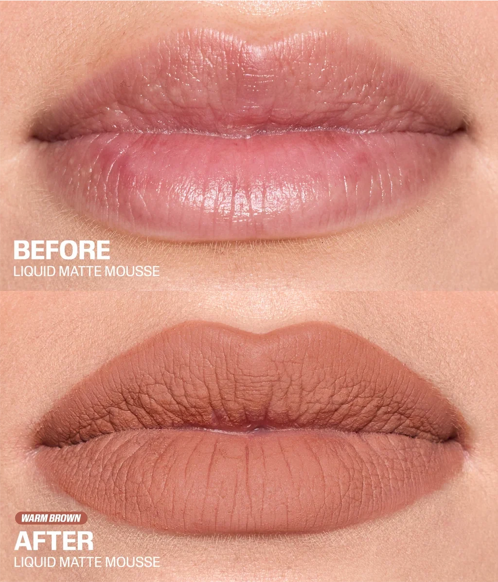 Huda Beauty Liquid Matte Mousse – Shade: Warm Brown