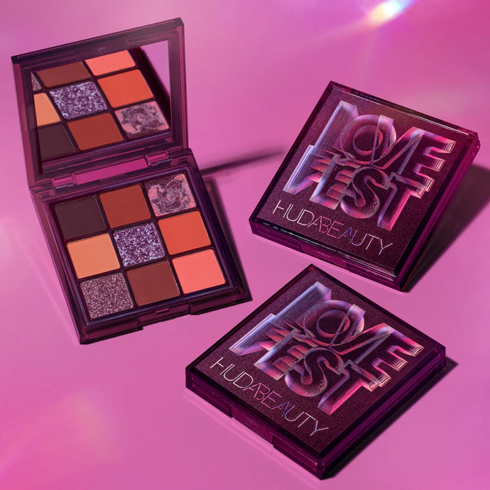 Huda Beauty Lovefest Obsessions Eyeshadow Palette