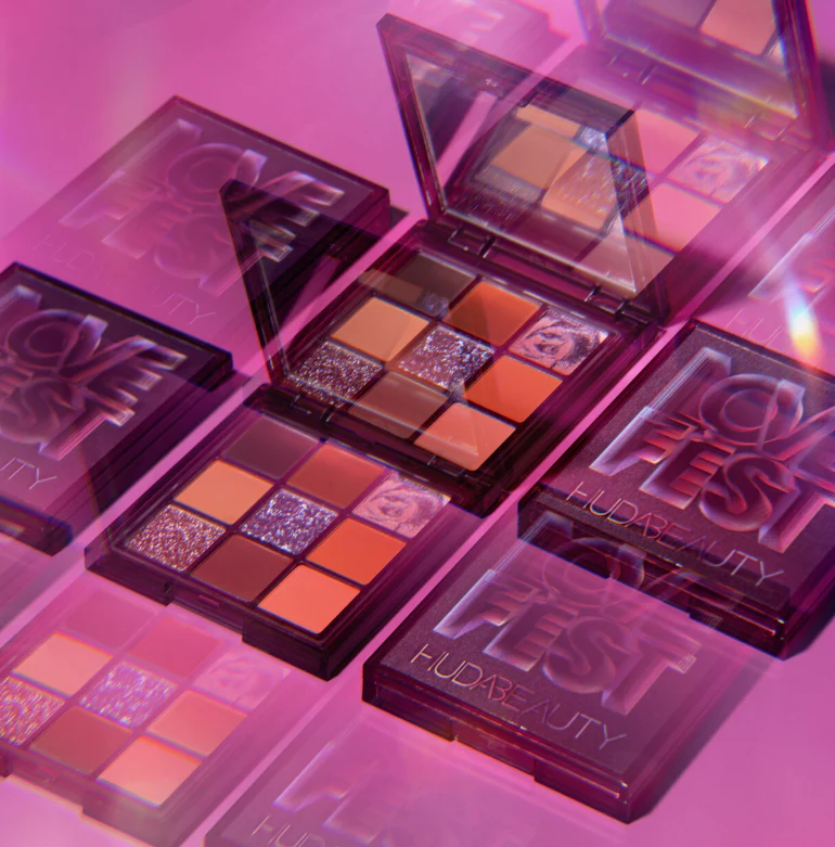 Huda Beauty Lovefest Obsessions Eyeshadow Palette
