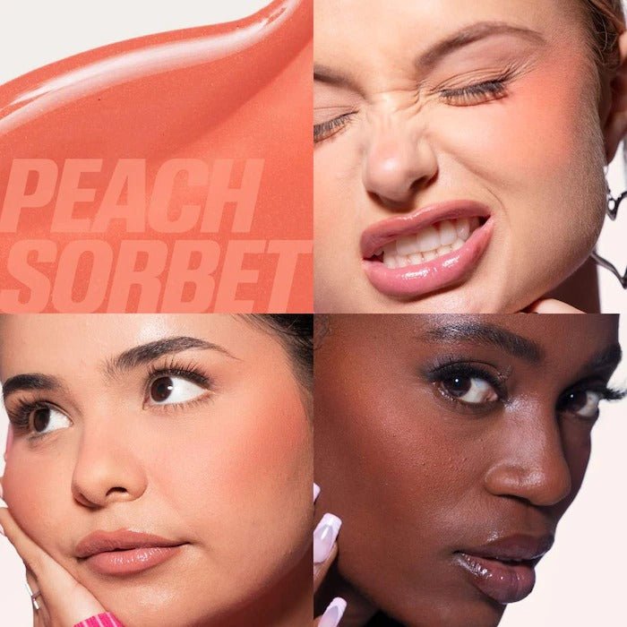 HUDA BEAUTY – Mini Baby Blush Duo Set – Cotton Candy & Peach Sorbet