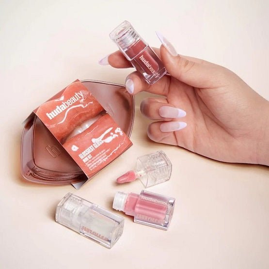 HUDA BEAUTY – Mini Glossiest Lip Gloss Set