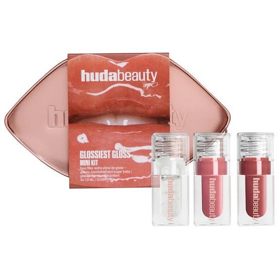 HUDA BEAUTY – Mini Glossiest Lip Gloss Set