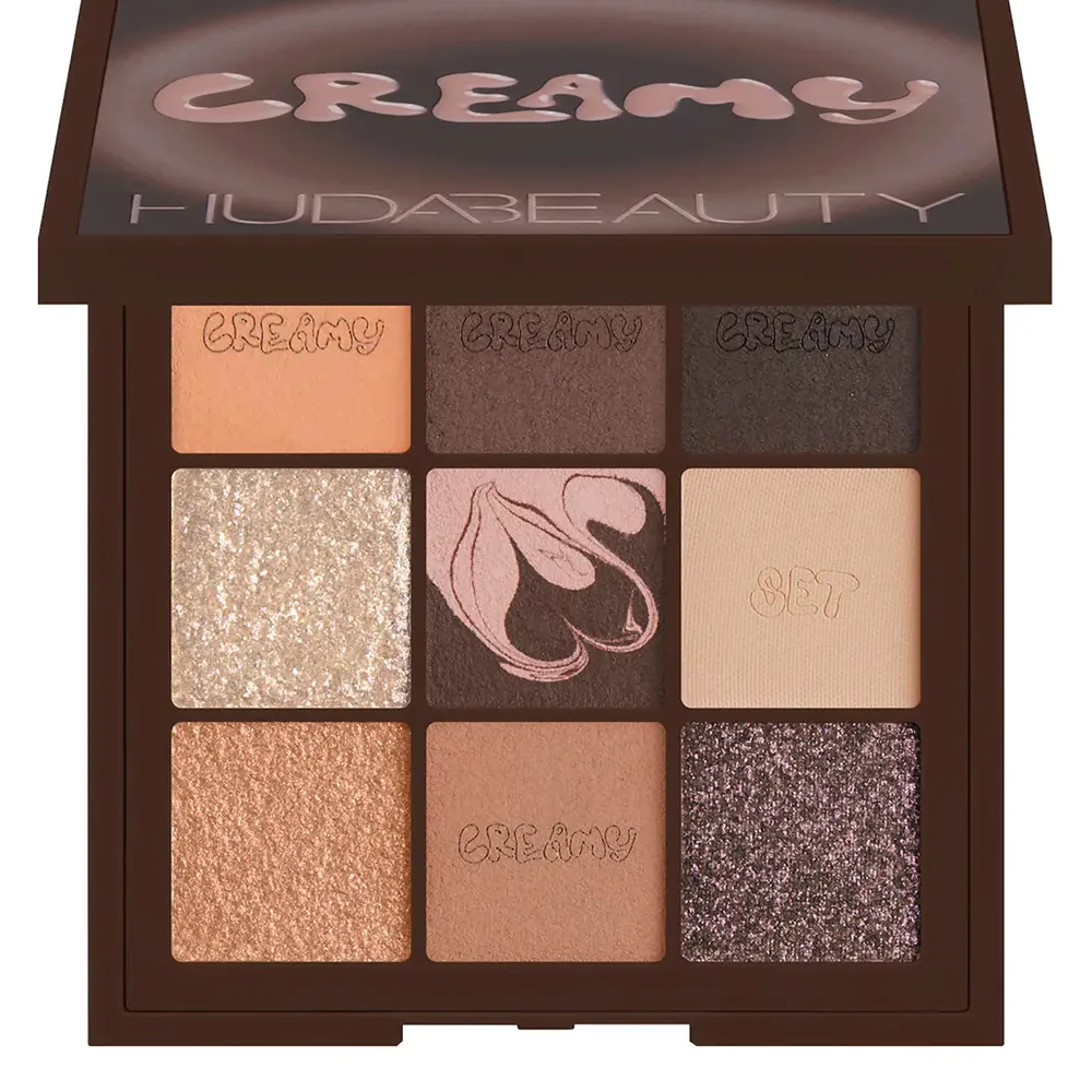 Huda Beauty Obsessions Eyeshadow Palette – Creamy (Neutral Brown)