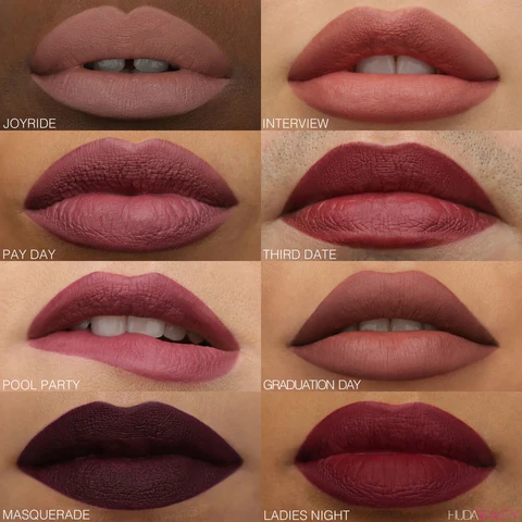 HUDA BEAUTY – POWER BULLET MATTE LIPSTICK – LADIES NIGHT