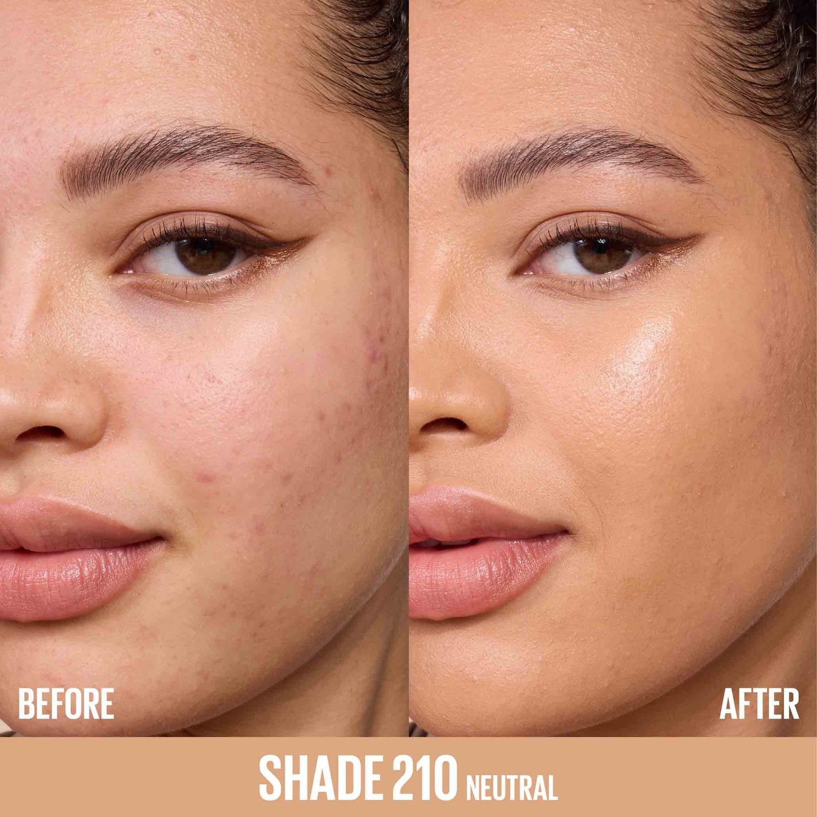 Maybelline Lifter Plump & Glow Foundation – Shade: Neutral (210)