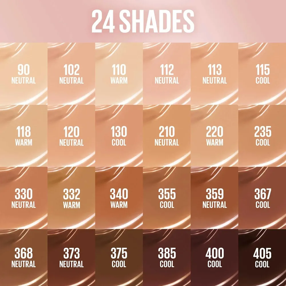 Maybelline Lifter Plump & Glow Foundation – Shade: Neutral (90)