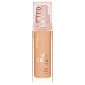 Maybelline Lifter Plump & Glow Foundation – Shade: Warm (220)