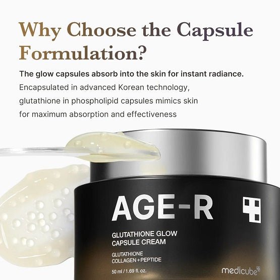 Medicube – AGE-R Glutathione Glow Capsule Cream – 50ml