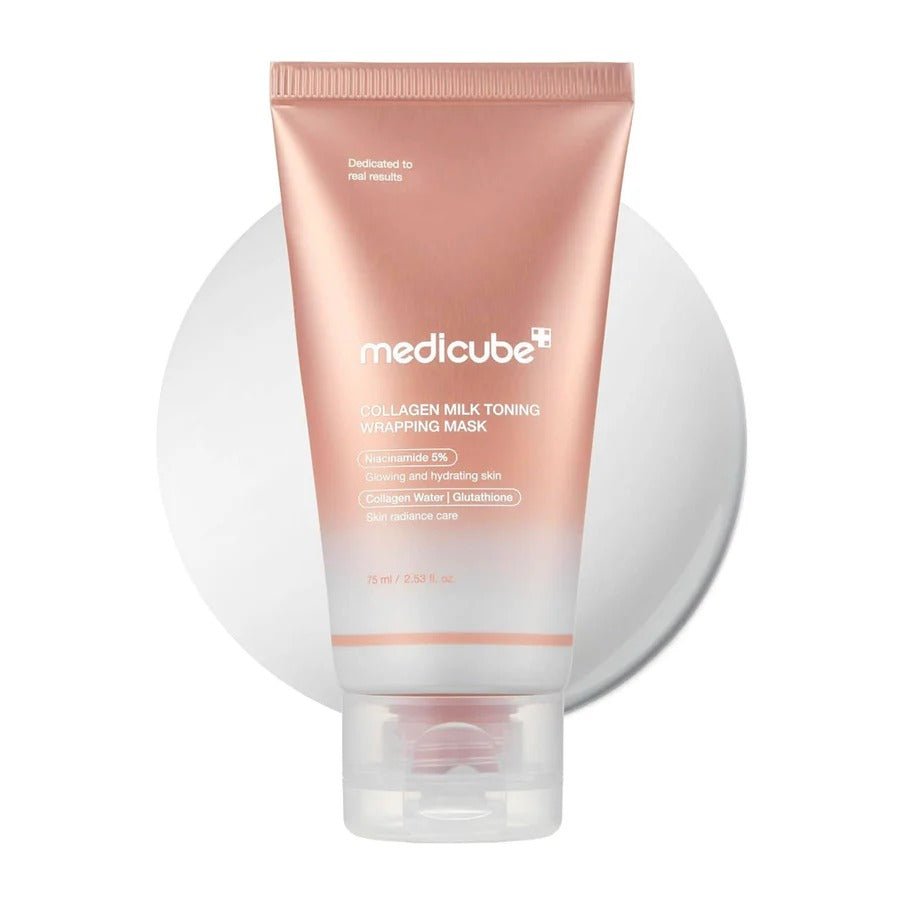 MEDICUBE – Collagen Milk Toning Wrapping Mask – 75ML