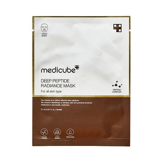 MEDICUBE – Deep Peptide Radiance Sheet Mask