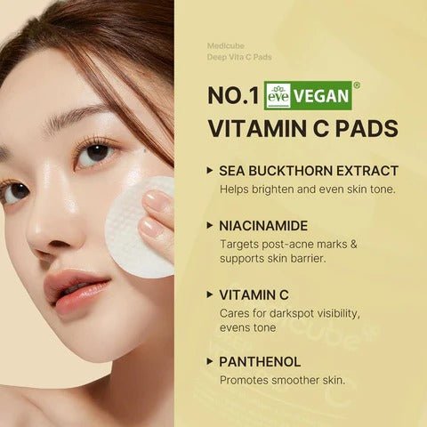 Medicube – Deep Vita C Facial Pads 70 sheets – 150G