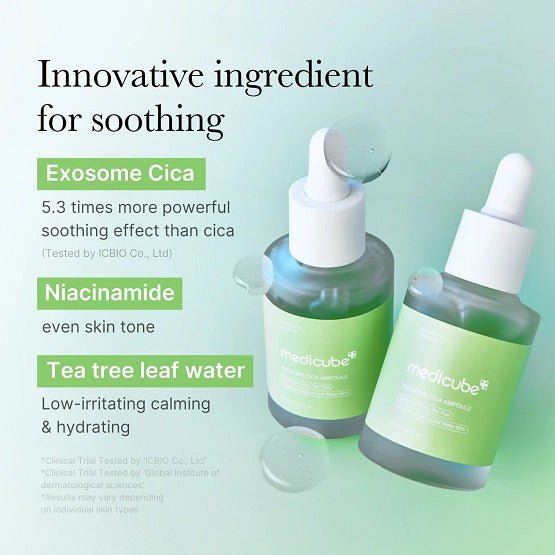 MEDICUBE – Exosome Cica Calming Ampoule – 30ML