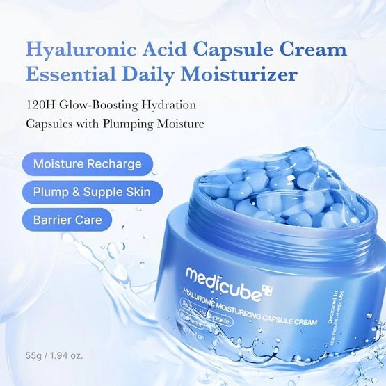 Medicube – Hyaluronic Moisturizing Capsule Cream – 55g