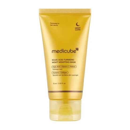 MEDICUBE – Kojic Acid Turmeric Night Wrapping Mask – 75ml