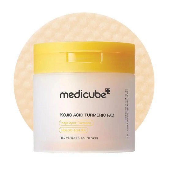 MEDICUBE – Kojic Acid Turmeric Pad – 70 Pads