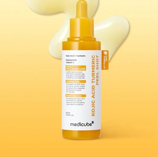MEDICUBE – Kojic Acid Turmeric Peel Shot Exfoliating Serum – 80ML
