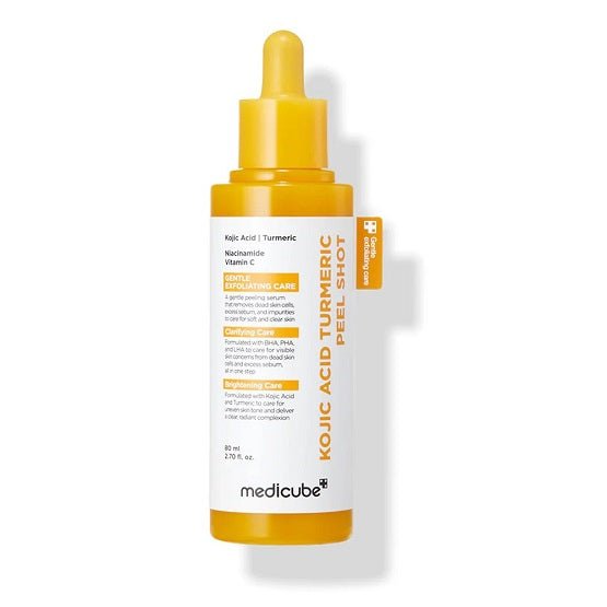 MEDICUBE – Kojic Acid Turmeric Peel Shot Exfoliating Serum – 80ML