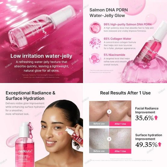 MEDICUBE – PDRN Collagen Glow Jelly Serum – 30ml
